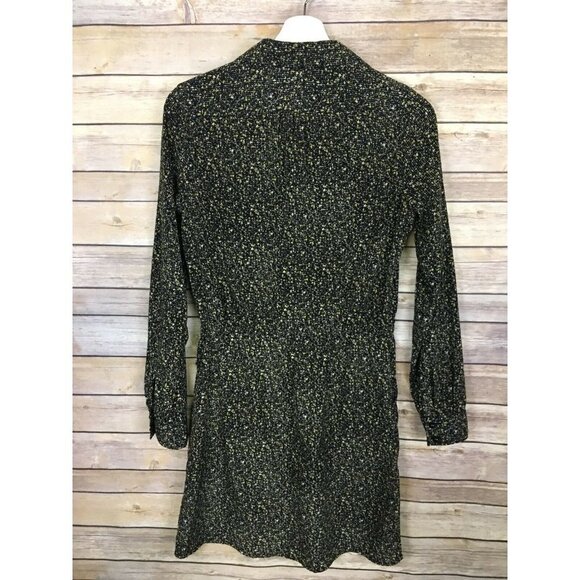 Gap Size 2 Button Front Dress Gathered Waist - Picture 5 of 9